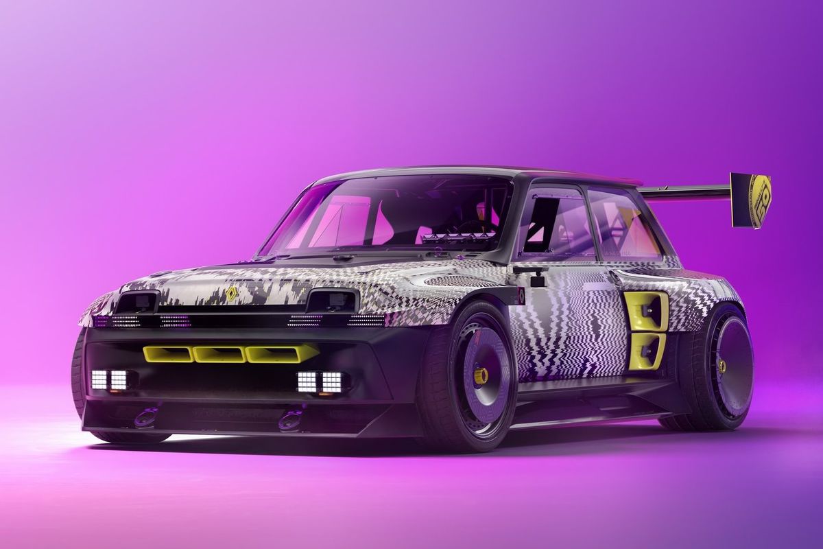 Koncept R5 Turbo 3E je plný avíz na slávne...