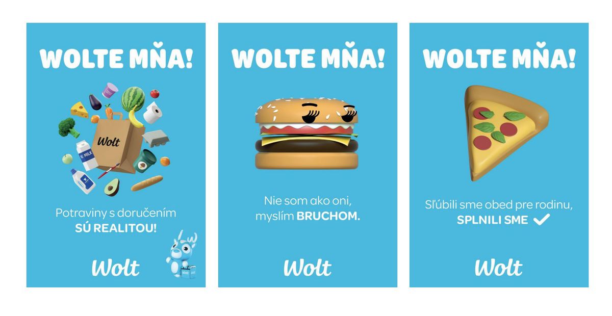 Wolt v novej kampani ‚Wolte mňa!‘ poukazuje na...