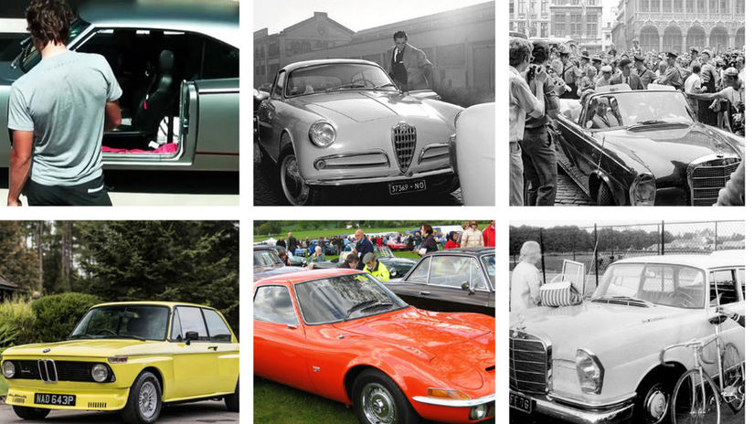 Cyklistické legendy mali na autá vkus. Klikajte...