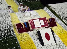 Japonsko premiér Abe pohreb