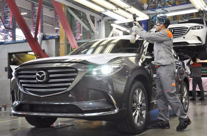 Mazda v Rusku vyrábala od roku 2012. Zo závodu...