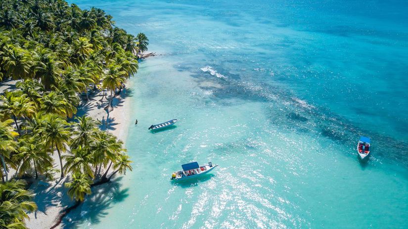 Saona Island sa nachádza neďaleko letoviska...