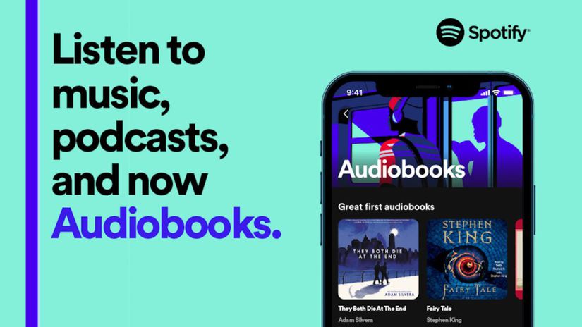 Spotify, audioknihy, hudobné predplatné