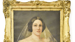 Výročné ceny Pamioatky a múzeá Jozef Czauczik  portret Marie Ujhaziovej Raiszovej z roku 1852