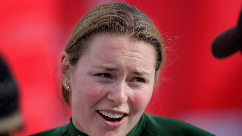 Lindsey Vonnová (USA) na začiatku kariéry.