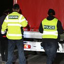 česko Polícia Kontrola Hranica kamión