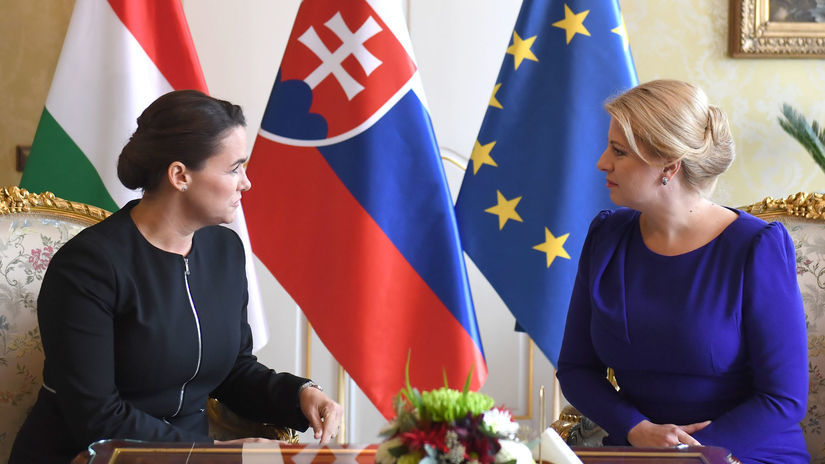 SR Maďarsko prezidentka Nováková návšteva BAX