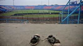 Indonézia tragédia futbal