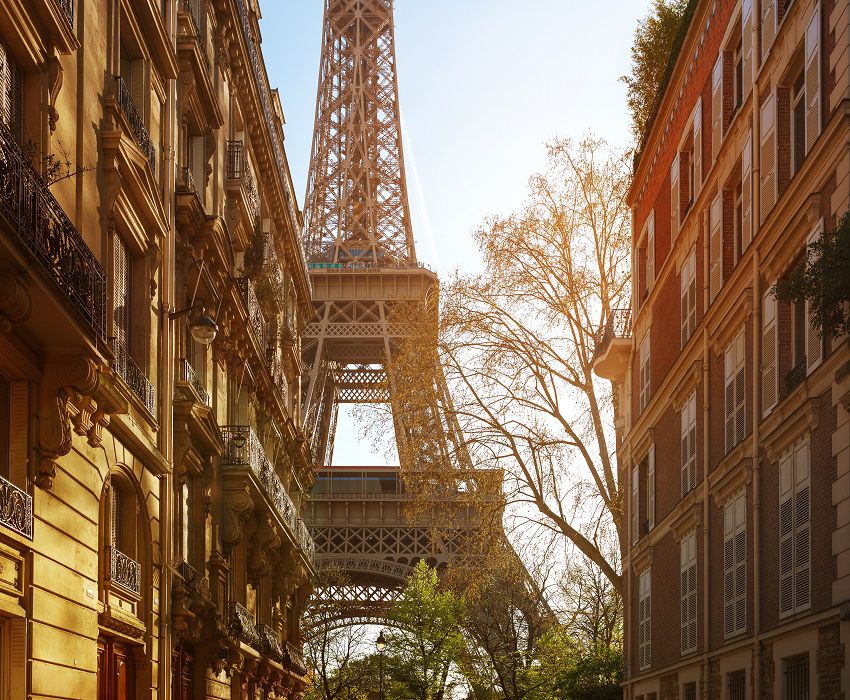 Paris pendant la période la plus romantique de l'année.