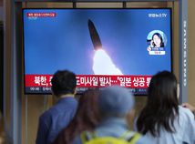 severná kórea raketa balistická strela