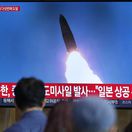 severná kórea raketa balistická strela