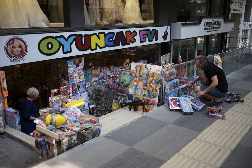 Turecko, obchod, hračky