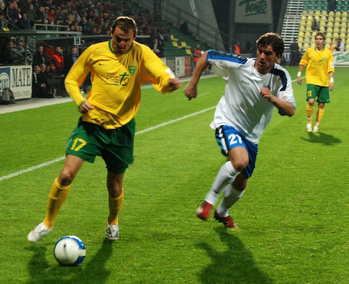 Andrej Porázik v drese Žiliny.