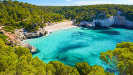 NEPOUZ, Menorka, Španielsko, pláž, more, dovolenka