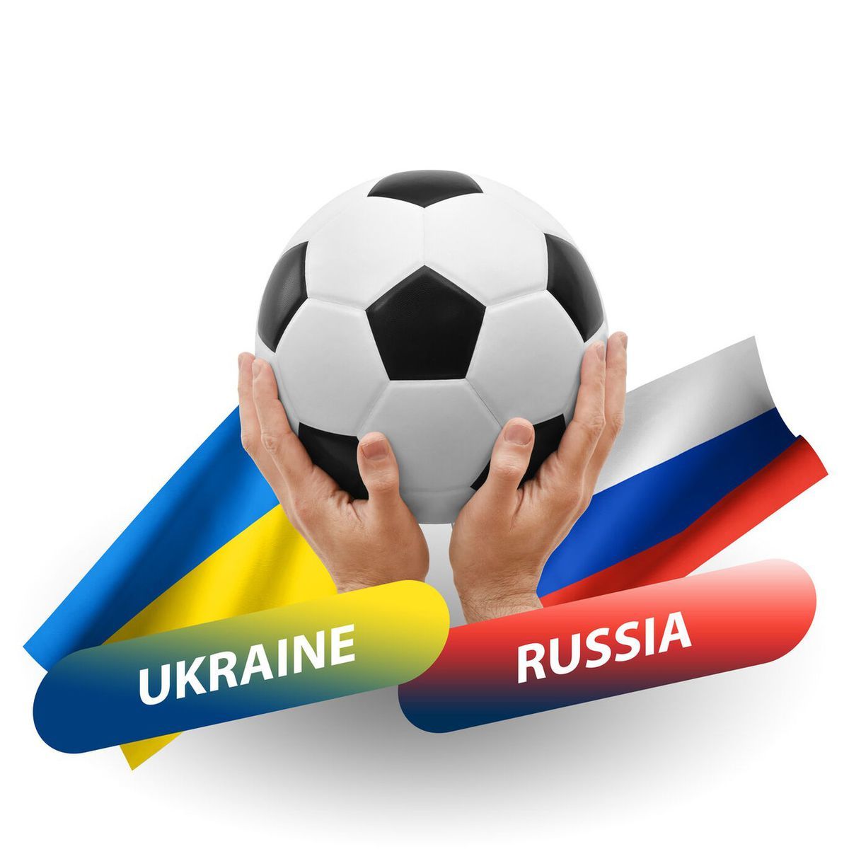 Ukrajina, Rusko, futbal