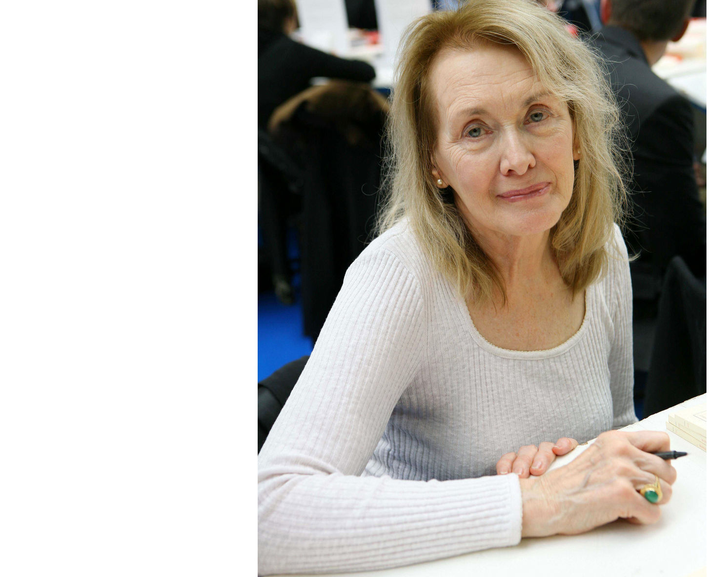 Annie Ernaux na archívnej snímke v roku 2008.