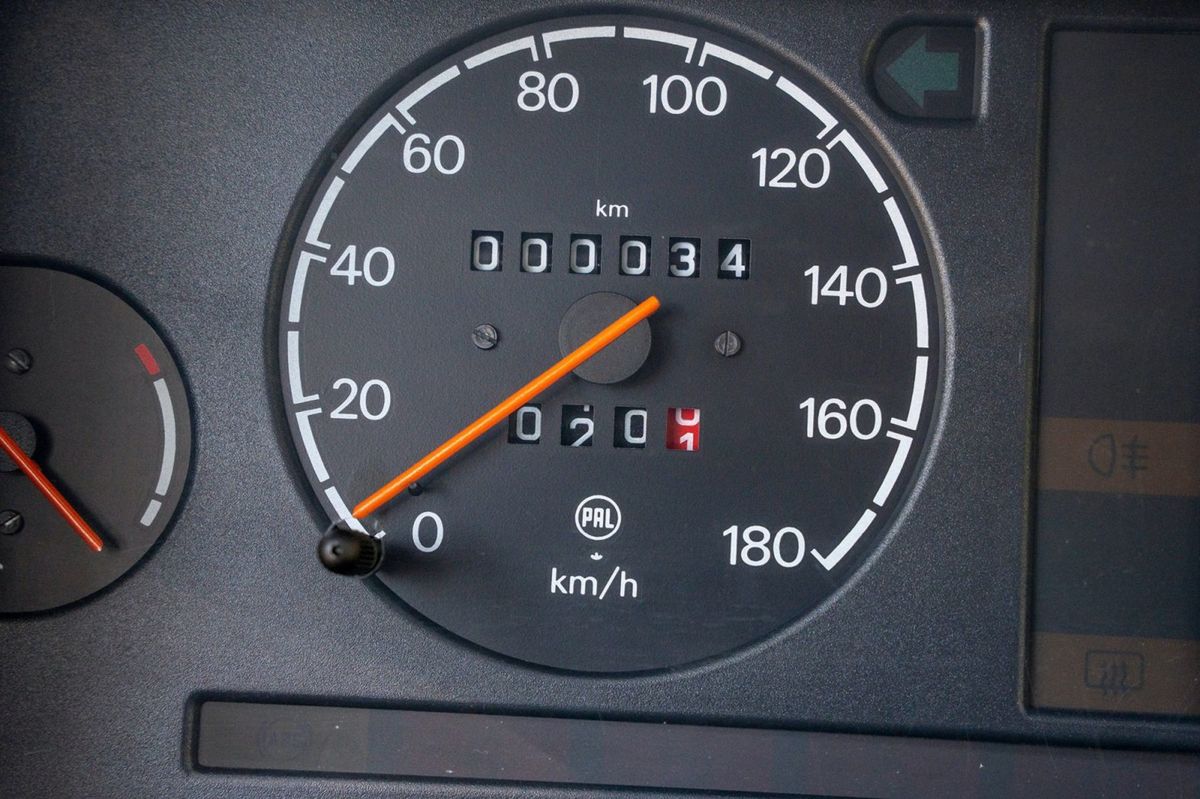 Údaj 34 km na odometri je vo svete Favoritov...