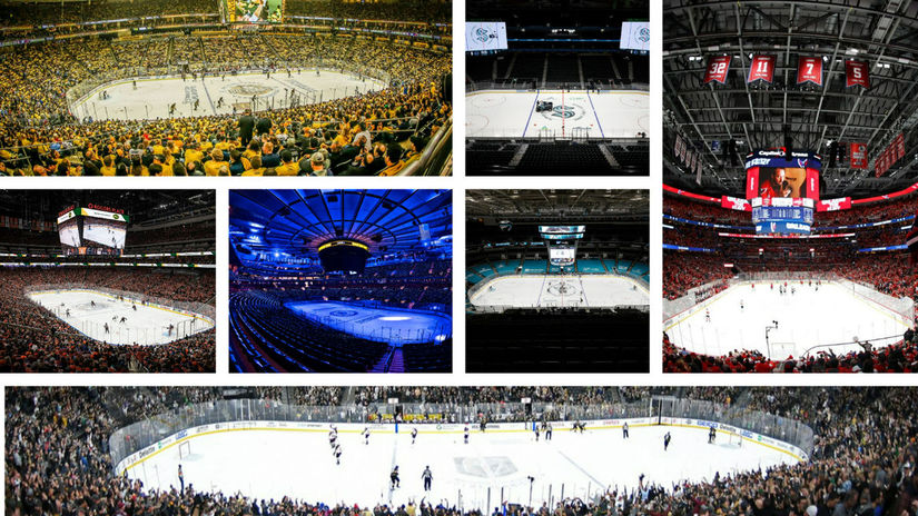 Hokejové arény v NHL stoja naozaj za to....