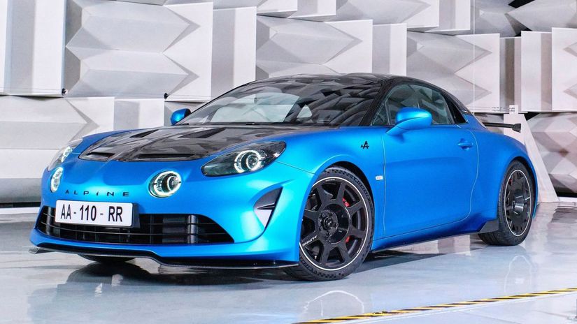 Alpine A110 R je najokruhovejším modelom značky...