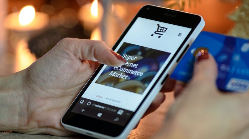 e-shop, online nákup, nakupovanie cez internet