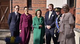 Princ Daniel, švédska korunná princezná Victoria, švédska kráľovná Silvia a kráľ Carl Gustaf XVI