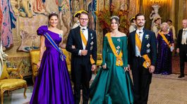 princezná Victoria a jej manžel - princ Daniel (vľavo) a švédsky princ Carl Philip