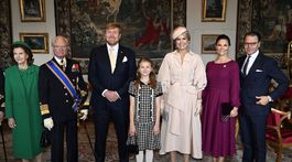 Švédska kráľovná Silvia, švédsky kráľ Carl Gustaf, holandský kráľ Willem-Alexander,