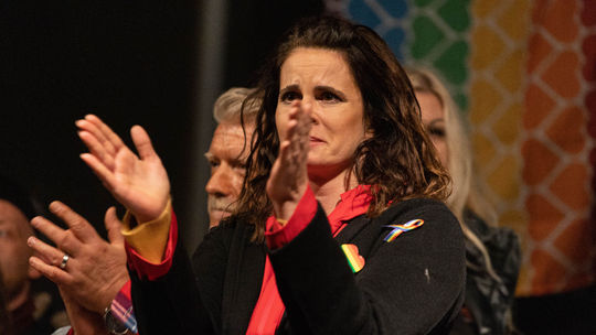 Predstavitelia slovenskej kultúrnej obce.