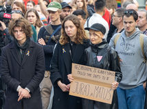 manifestation protester bratislava LGBTI