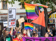 demonštrácia protest bratislava LGBTI