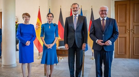 Nemecký prezident Frank-Walter Steinmeier...