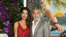Herec George Clooney a jeho manželka Amal Clooney