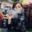 vapovanie, vaping, elektronická cigareta, dym, žena