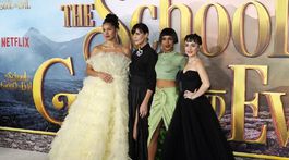 Zľava: Herečky Sofia Wylie, Charlize Theron, Kerry Washington a Sophia Anne Caruso.