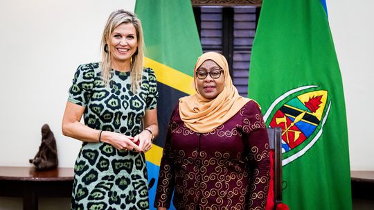 Holandská kráľovná Maxima počas oficiálnej...