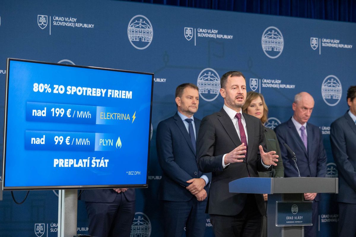 Minister financií Igor Matovič s premiérom...