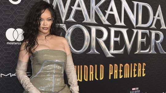 Rihanna na premiére filmu Black Panther:...