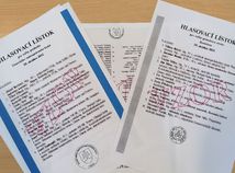 SR Voľby2022 VÚC komunálne voľby, hlasovací lístok, vzor