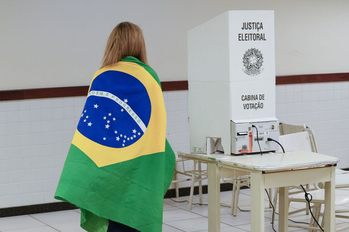 Druhé kolo prezidentských volieb v Brazílii....