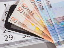 Euro bankovky, peniaze
