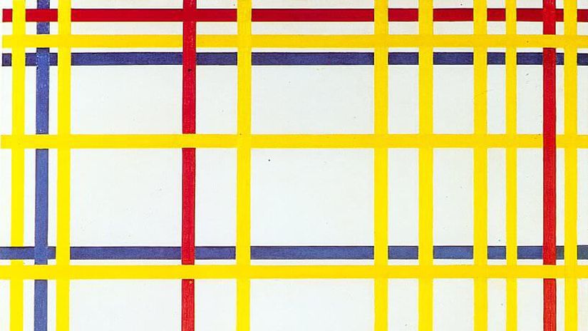 Piet Mondrian: New York City I