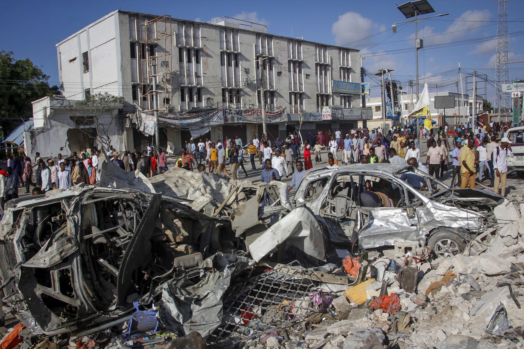 Somálsko útoky samovražedné bombový