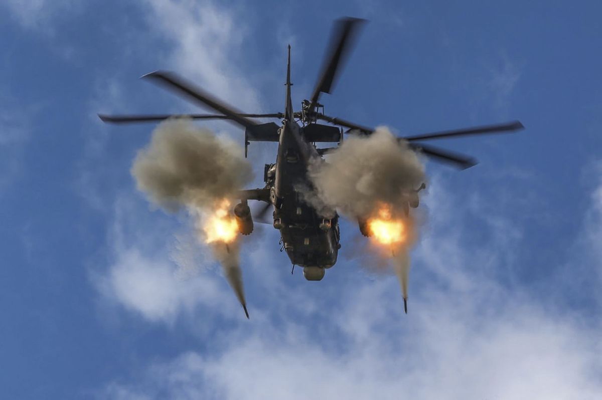 vojna na Ukrajine, vrtuľník