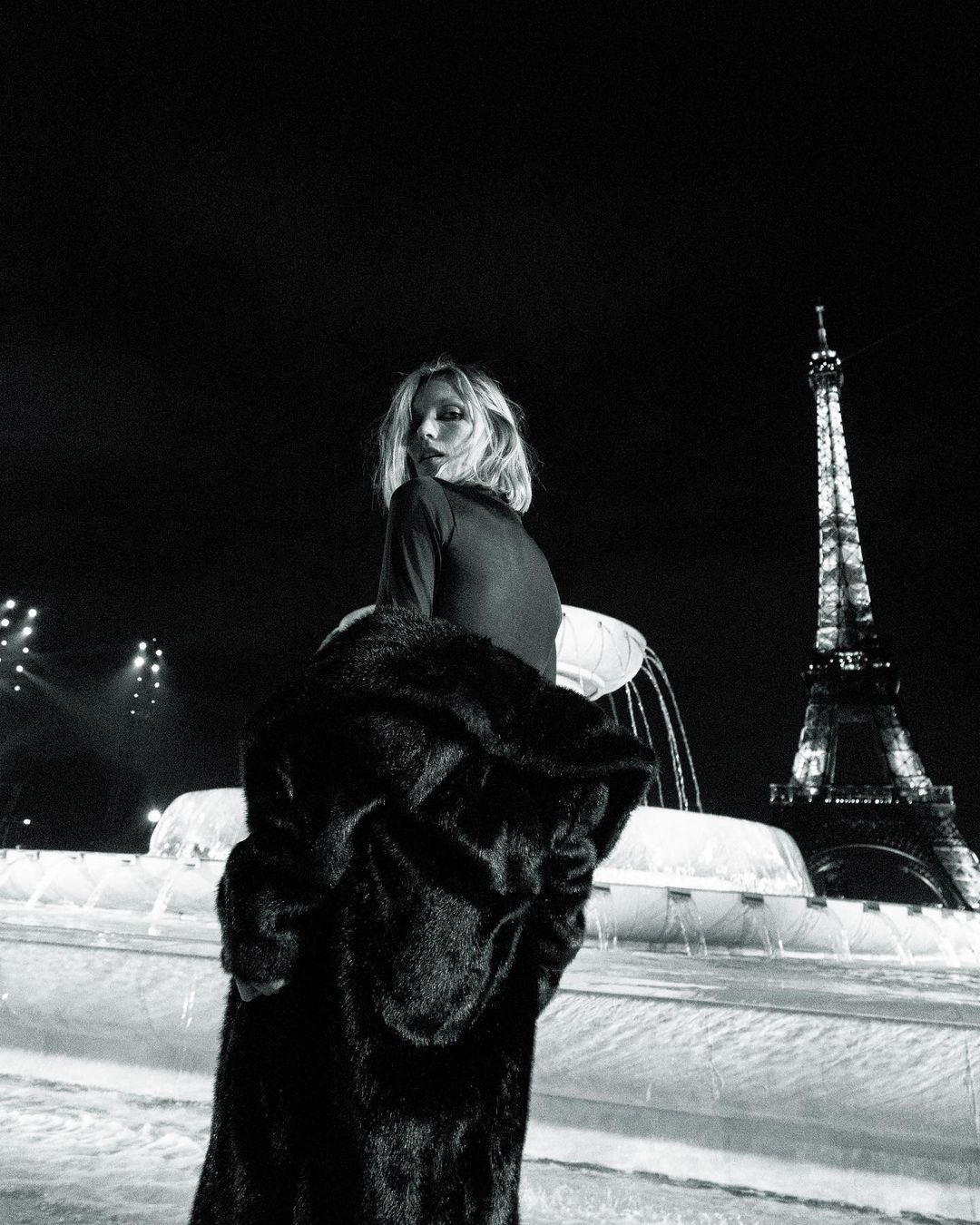 Poľská topmodelka Anja Rubik po prehliadke...