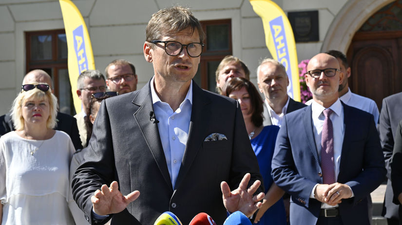 Tlačová konferencia primátora mesta Prešov...