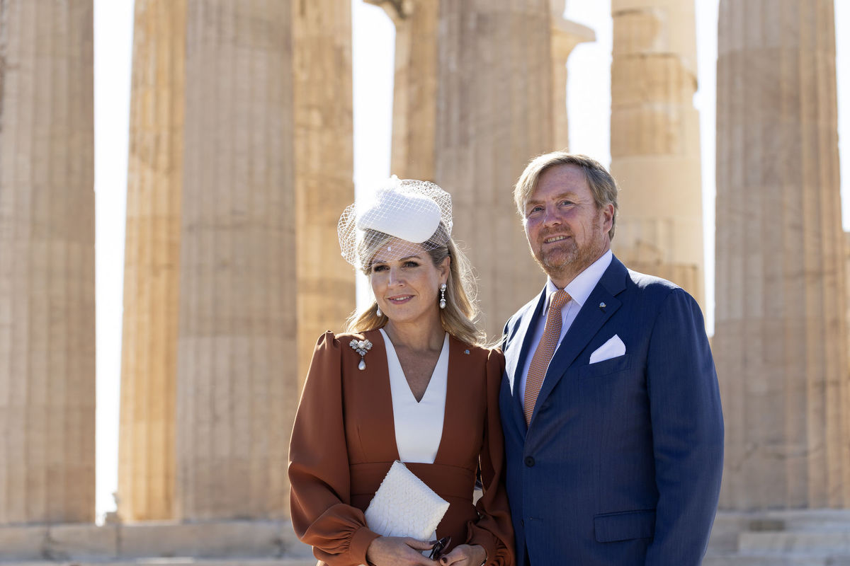 kráľ Viliam-Alexander a jeho manželka kráľovná...