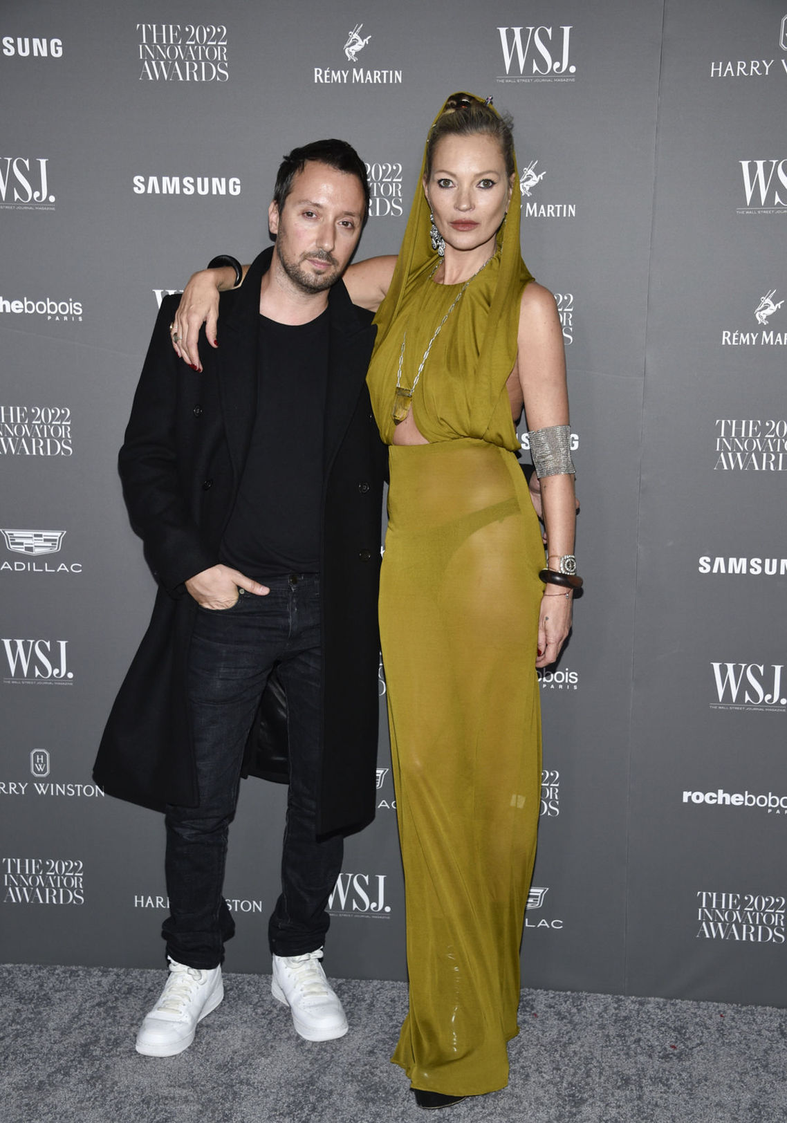 Anthony Vaccarello a Kate Moss