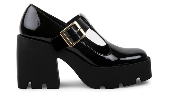 Dámske topánky na platforme a podpätku na štýl...