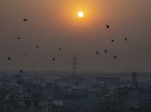 India Dillí znečistenie ovzdušie smog