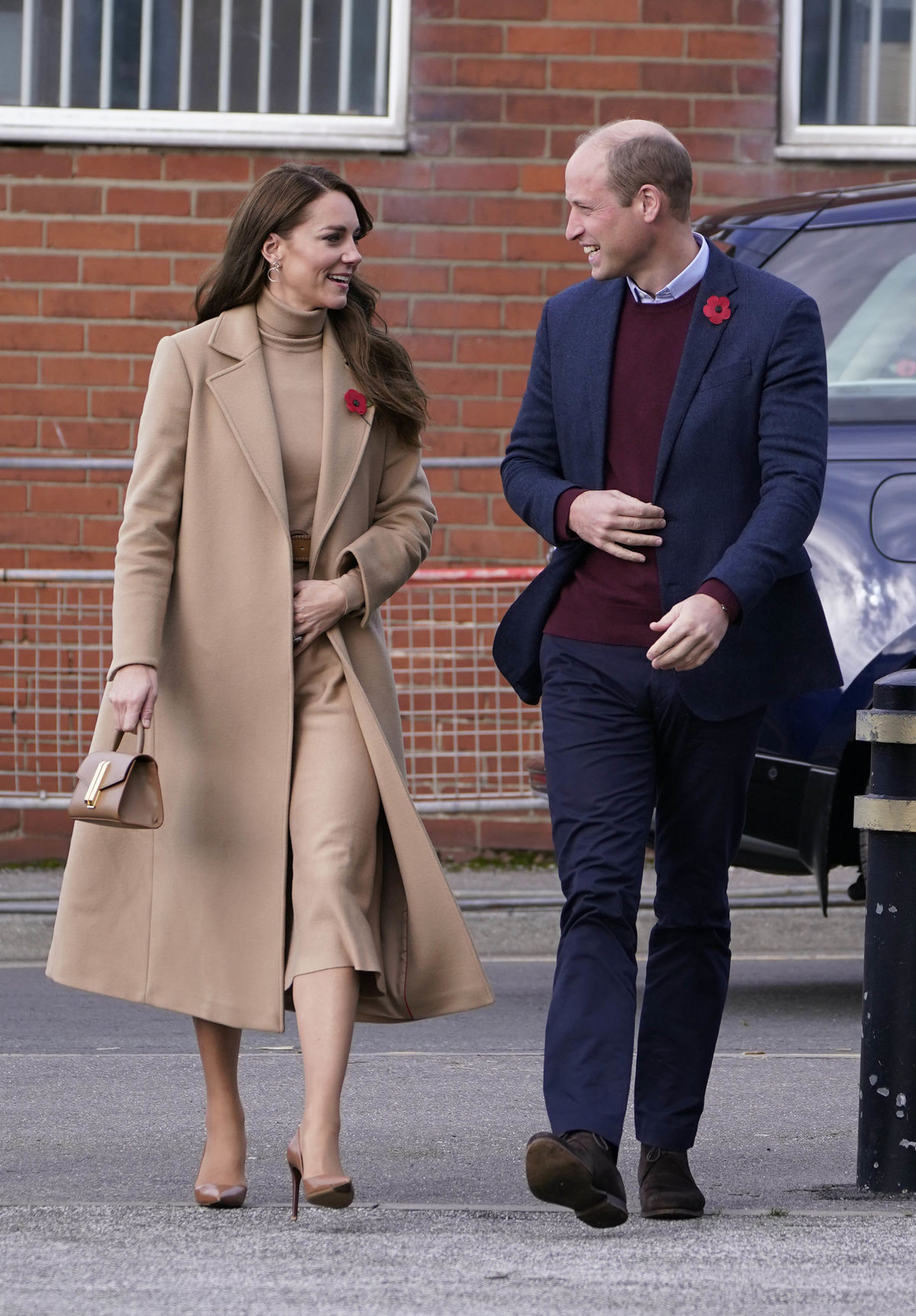 Princ William a jeho manželka Kate, princezná z...